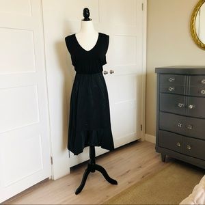 Modern black house dress